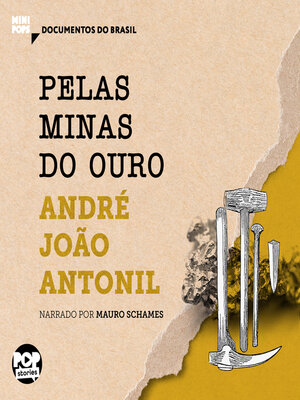 cover image of Pelas minas do ouro